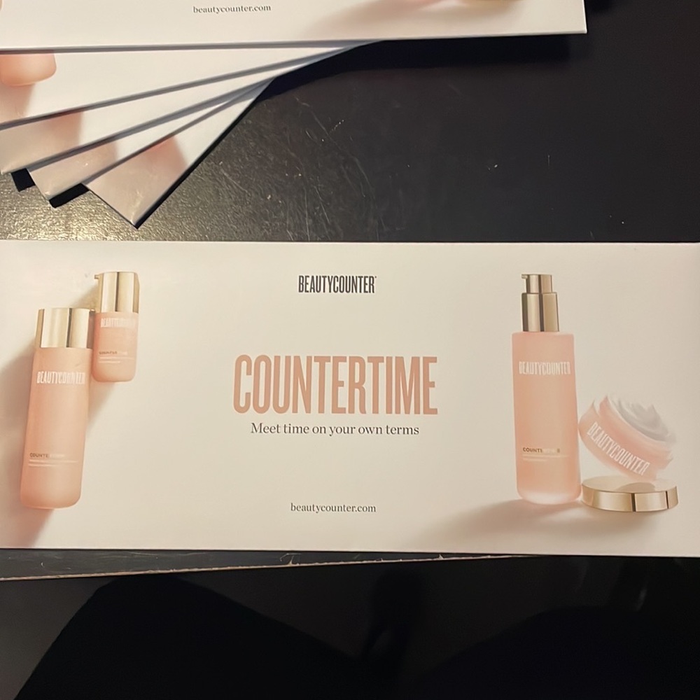 Beautycounter Countertime sample sets